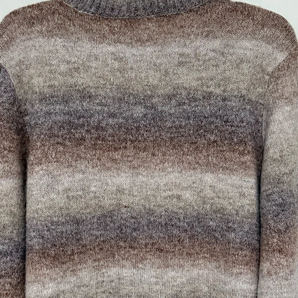 Men's Brown Gradient Sweater by Even Tide - Picture 4 of 4